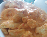 Foto del paso 5 de la receta: Pollo al curry con nata