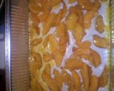 A picture of step 3 of Shortcut Peach Cobbler.