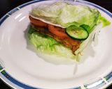 A picture of step 7 of Lettuce Sandwich.