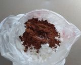 A picture of step 1 of Crispy Cocoa Cookies Made with Rice Flour.