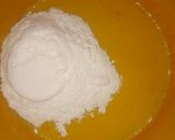 A picture of step 2 of Pineapple cake.