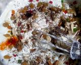 A picture of step 3 of Shrikhand 2 types.