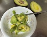A picture of step 2 of Avocado Potato Salad.