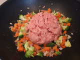 Asian style pork wrap