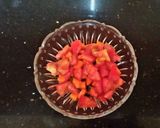 A picture of step 2 of Tomato Carrot Salad.