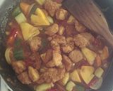 Foto langkah ke 4 dari resep Koloke Ayam / Ayam Kuluyuk / Ayam Tepung Saus Asam Manis (Fried Chicken With Sweet and Sour Sauce).