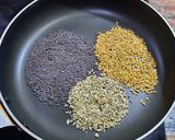 A picture of step 1 of Instant Garlic Pickle.