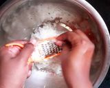 A picture of step 1 of Radish roti.