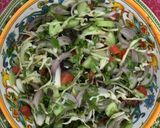 A picture of step 5 of Kachumber Salad 🥗.