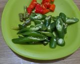 Foto langkah ke 1 dari resep Tumis Daging Sukiyaki Cabe Hijau.