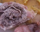 Foto del paso 6 de la receta: Rollito de carne picada con jamón en dulce y queso
