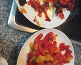 Foto del paso 6 de la receta: Macarrones con verduras asadas y salteadas con tomate