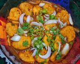 A picture of step 11 of Khata Pani pakora.