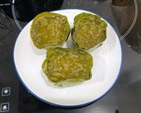 A picture of step 2 of Chinese New Year's cake.