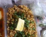 A picture of step 11 of Maash ki daal makhni in dhaba style.