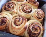 Foto langkah ke 10 dari resep Cinnamon Rolls inspired | Cokelat Keju Rolls |.