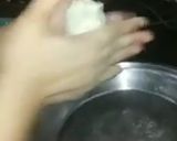 A picture of step 2 of Suji golgappe.