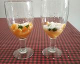 A picture of step 3 of Orange Punch.