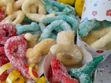 Nastrini di carnevale al limone