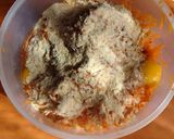 Foto del paso 2 de la receta: Tortitas de zapallo anco