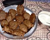 A picture of step 3 of Farali Guard fritters.