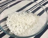 A picture of step 1 of Sabudana Vada.