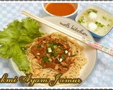 Foto langkah ke 5 dari resep Bakmi Ayam Jamur.