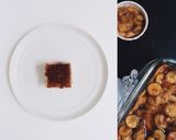 Foto langkah ke 5 dari resep Puding Roti Pisang Creamy.