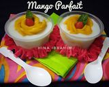 A picture of step 9 of Mango Yoghurt Parfait.