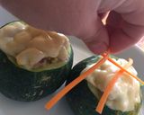 Foto del paso 5 de la receta: Zucchini relleno con camarones