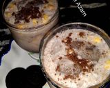 A picture of step 4 of Mango oreo shake🍷مینگو اوریو شیک🍷.