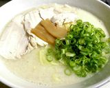 A picture of step 13 of Healthy Paitan Ramen Soup.