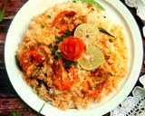 চিংড়ি বিরিয়ানী। রেসিপির ধাপ 5 ছবি