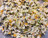 A picture of step 5 of Steamed Vegetarian Dumplings.