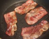 A picture of step 1 of Bacon Grilled Cheese Sandwich.