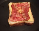 A picture of step 3 of Bacon Grilled Cheese Sandwich.
