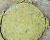 A picture of step 3 of Lauki Thepla.
