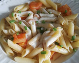 Foto del paso 8 de la receta: Macarrones con crema de almendras y queso feta