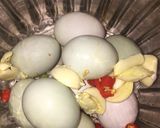 Foto langkah ke 4 dari resep 049. Telor Asin Bawang Putih Homemade.