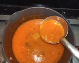 A picture of step 3 of Tomato Saar/Rasam.