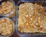 Foto langkah ke 3 dari resep Spaghetti Brulee.
