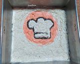 Foto langkah ke 3 dari resep Brownies Motif Kukus.