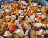 Foto del paso 10 de la receta: María's pollo Alambre