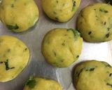 A picture of step 2 of Mumbai style vada pav.