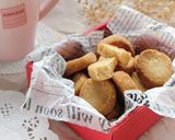 A picture of step 9 of Crispy Cocoa Cookies Made with Rice Flour.