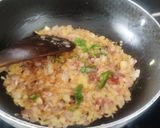 A picture of step 5 of Road side Kalan with cabbage.