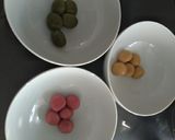 Une image de l'étape 4 de Dango tricolore.