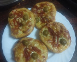 Foto del paso 4 de la receta: Panecillos estilo pizza con toque de ajillo