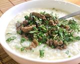 Hình bước làm 13 của món Cháo bồ câu