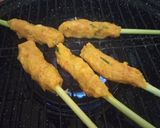 Foto langkah ke 5 dari resep Sate Lilit Ayam.